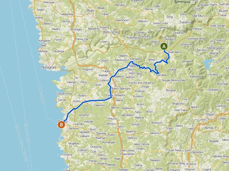 Parenzana - Part 4 of 4- Livade, Croatia to Poreč, Croatia | bike ride ...